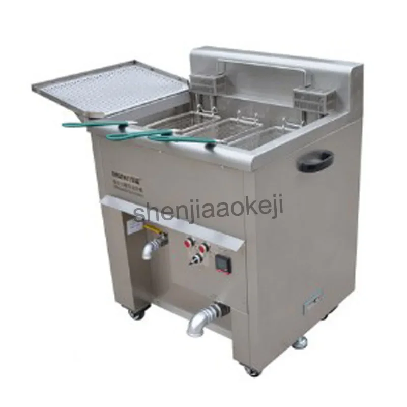 Commercial Electric Fryer Stainless Steel Frying Machine Oil-water Separation Electric Frying French Fries 1pc