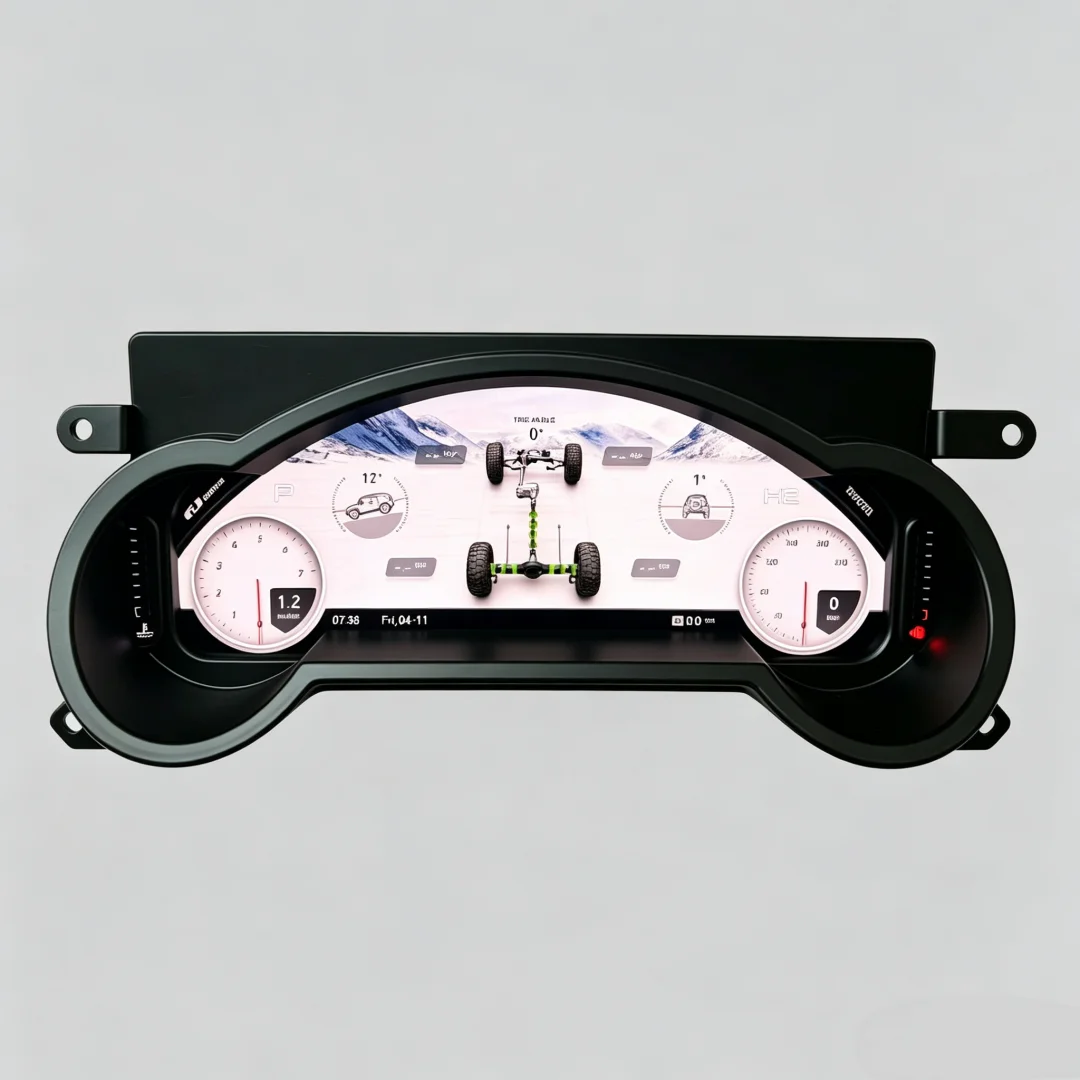 Car Dashboard Auto Gauge for Toyota FJ Cruiser 2007-2023 LCD Instrument Digital Cluster Dashboard Panel Linux System Speed Meter