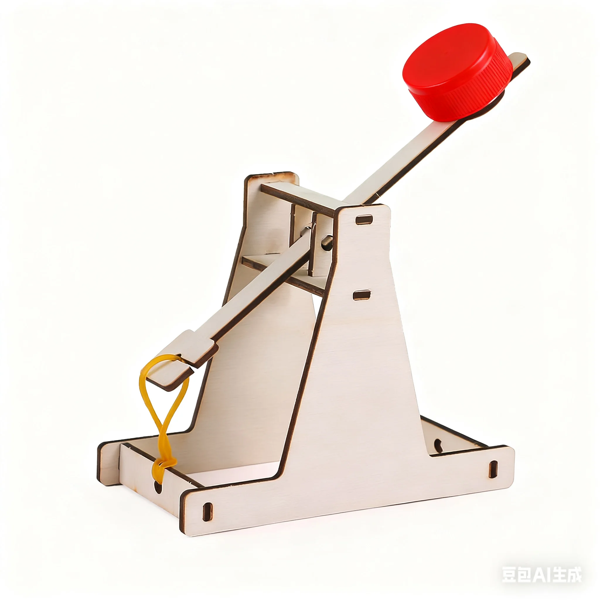 DIY Holz Katapult Modell Kit Pädagogische Wissenschaft Montage Bausteine kinder Puzzle Spielzeug Physik Experiment Spiele – Detail 7