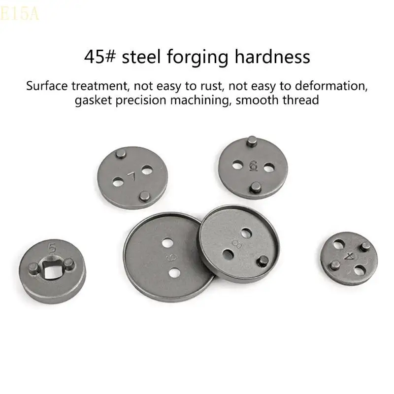 

E15A Brake Rewind Tool Universal 12Pcs Car Disc Caliper Wind Back Autojacks Set