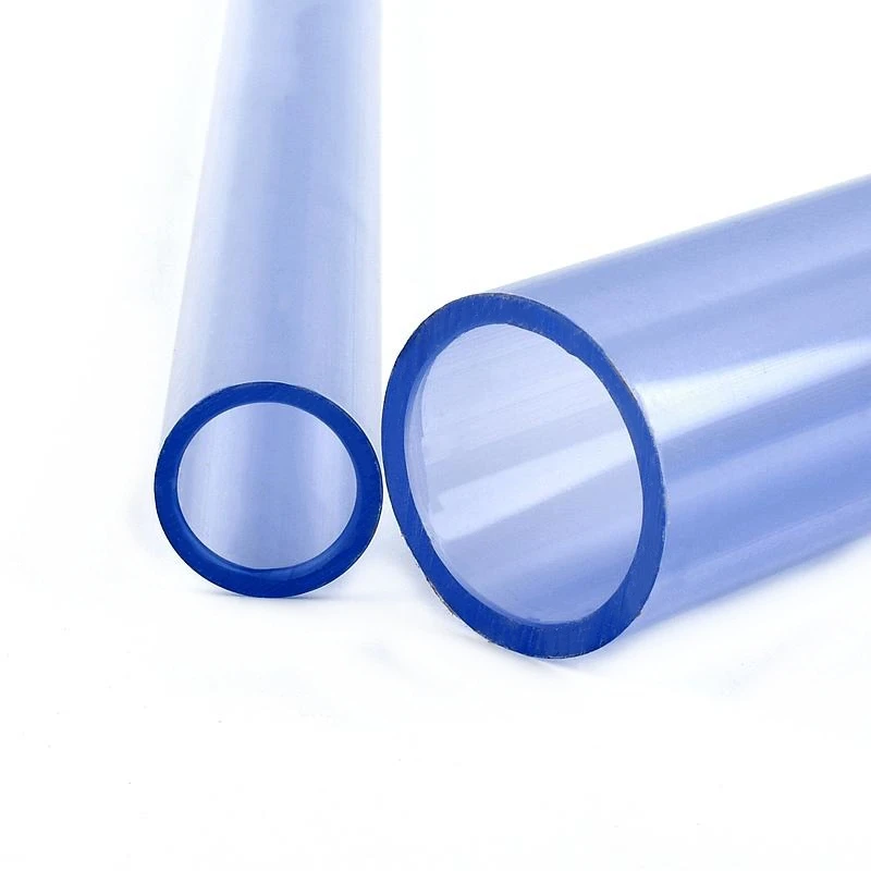 Tuyau bleu transparent UPVC pour aquarium, diamètre extérieur 16 ~ 110mm, tube précieux, d\'argile de jardin, raccords d\'arrosage, 50cm de long, 1