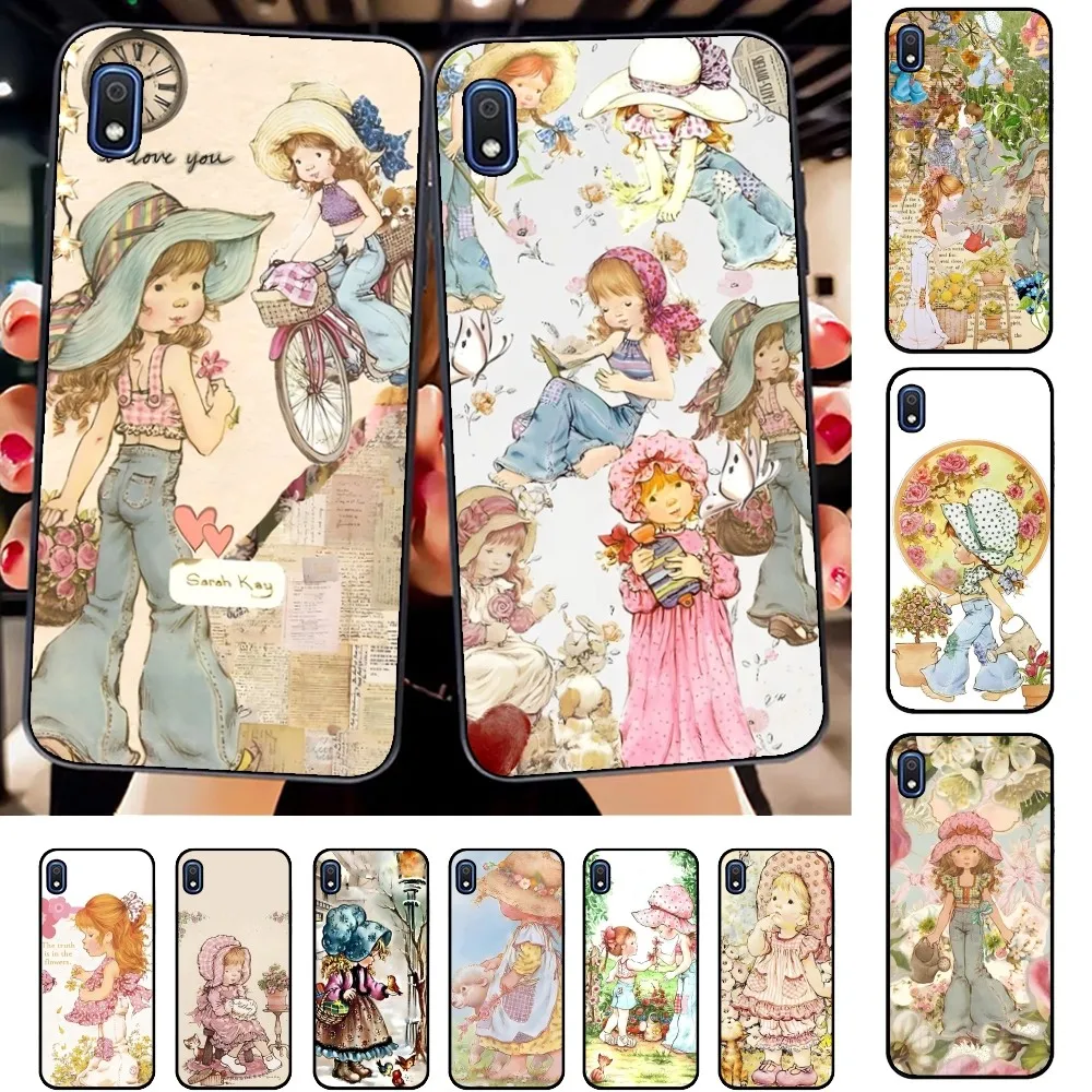 S-Sarah K-Kay L-Little Girl Phone Case For Samsung A 10 11 12 13 20 21 22 30 31 32 40 51 52 53 70 71 72 73 91 13 shell