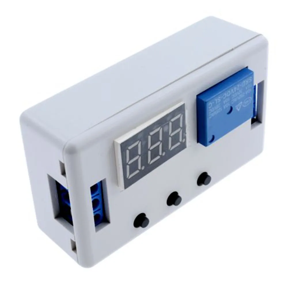 DC 12V 24V LED Digital Display Automation Delay Relay Trigger Time Circuit Timer Control Cycle Adjustable Switch Relay Module.