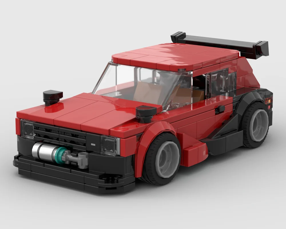 

Building block car model set 259 PCS MOC racing speed custom toy boy Adult Christmas gift