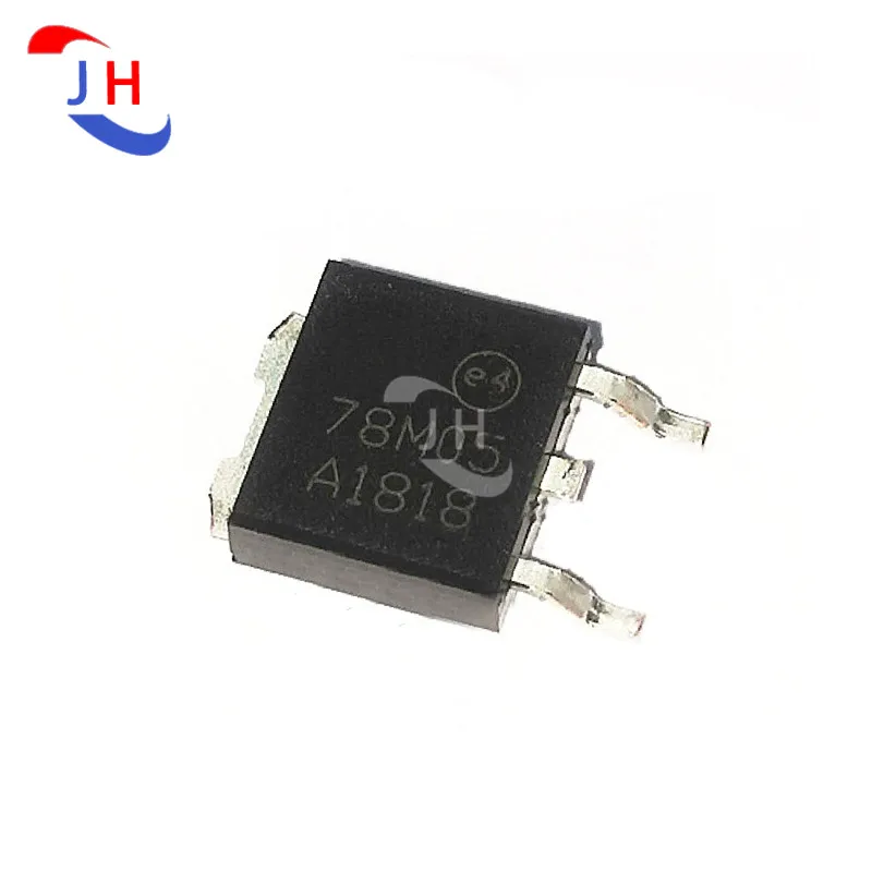 10PCS New CJ 78M05 Patch 7805 Three-terminal Regulator L78M05CDT TO-252 SOT-252 5V IC Chip 78M05
