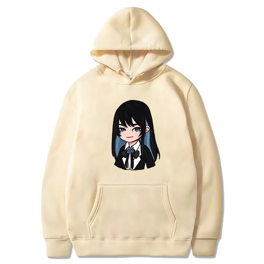 Ado Singer Hoodie harajuku fashion clothes Unisex Fleece Casual Long sleeve White Sweatshirt Men Women's Loose Hip Hop techwear