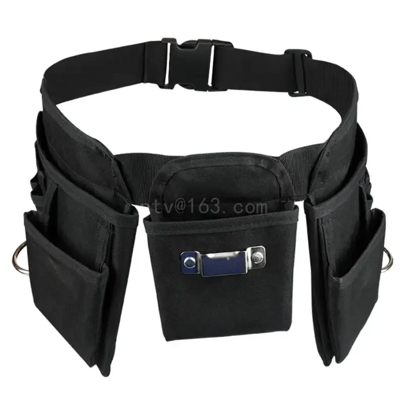 Multifunctional Belt Bag Portable Oxford Cloth Tool Belt with Pockets Gardening Tool Storage Organizers Attachments