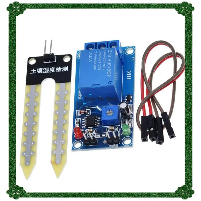 24-Hour Delivery Soil Moisture Sensor Relay Control Module Automatic Watering Of The Humidity Starting Switch