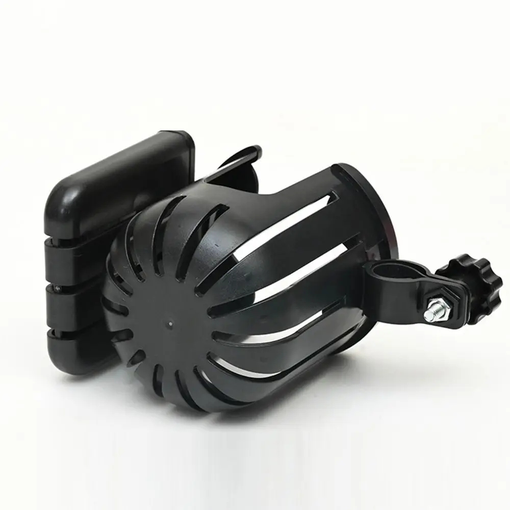 

Baby Stroller Water Cup Holder 2-in-1 Multi-function Milk Bottle Rack Baby Pram Pink Black Mobile Phone Holder