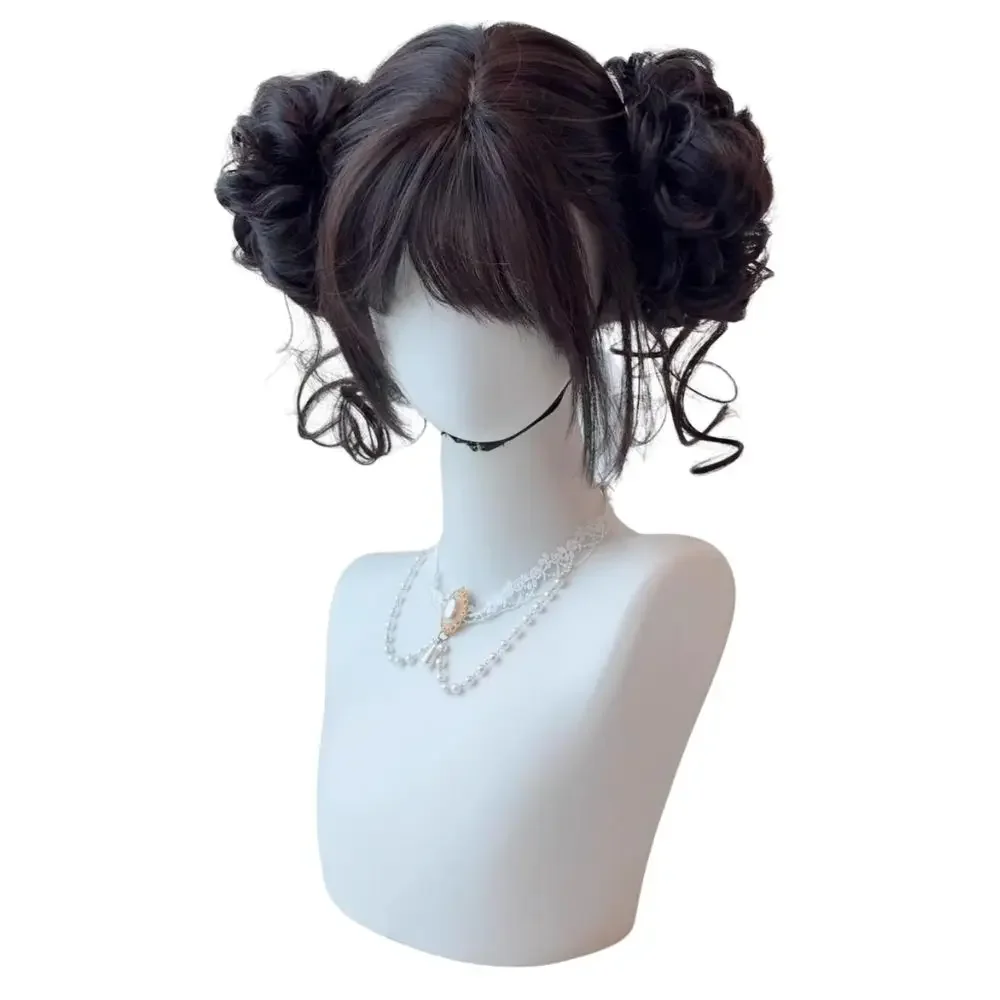 Peruka Cosplay K-Pop Zoey Demon Slayer na Halloween 2025 dla kobiet i dziewcząt, peruka krótka czarna do odgrywania ról idoli grupy