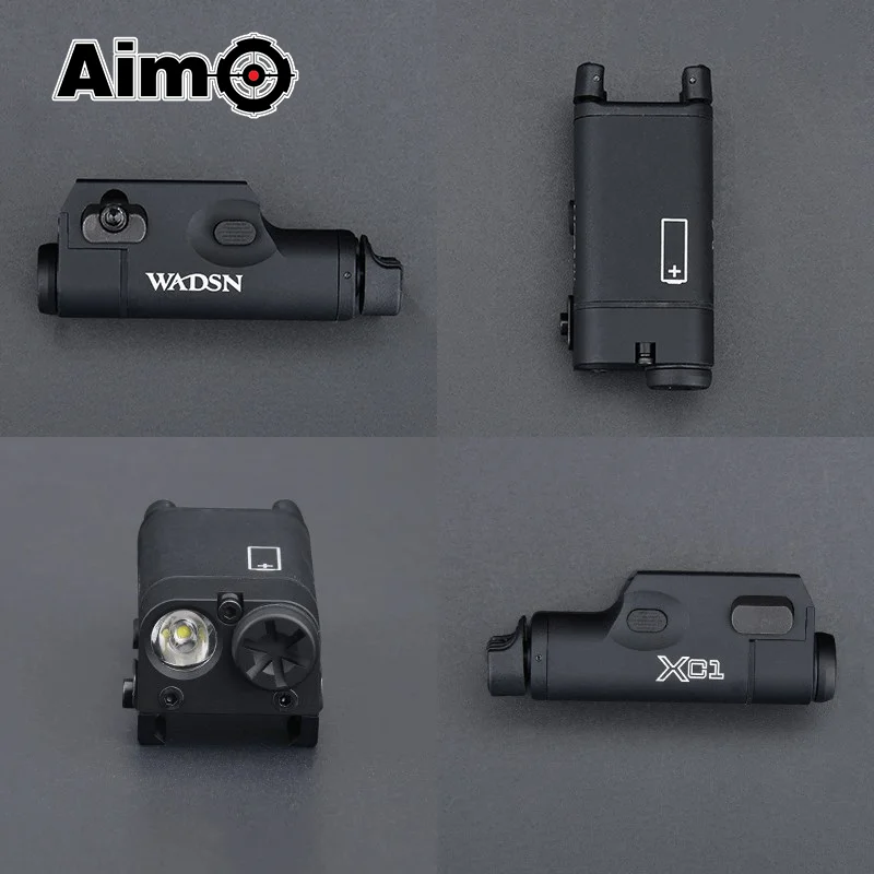 Tactical Metal Surefir XC1 Pistol Scout Light   For Glock 17 18 19 22 23 Picatinny Rail Wadsn Hunting X300 X400 Weponlight