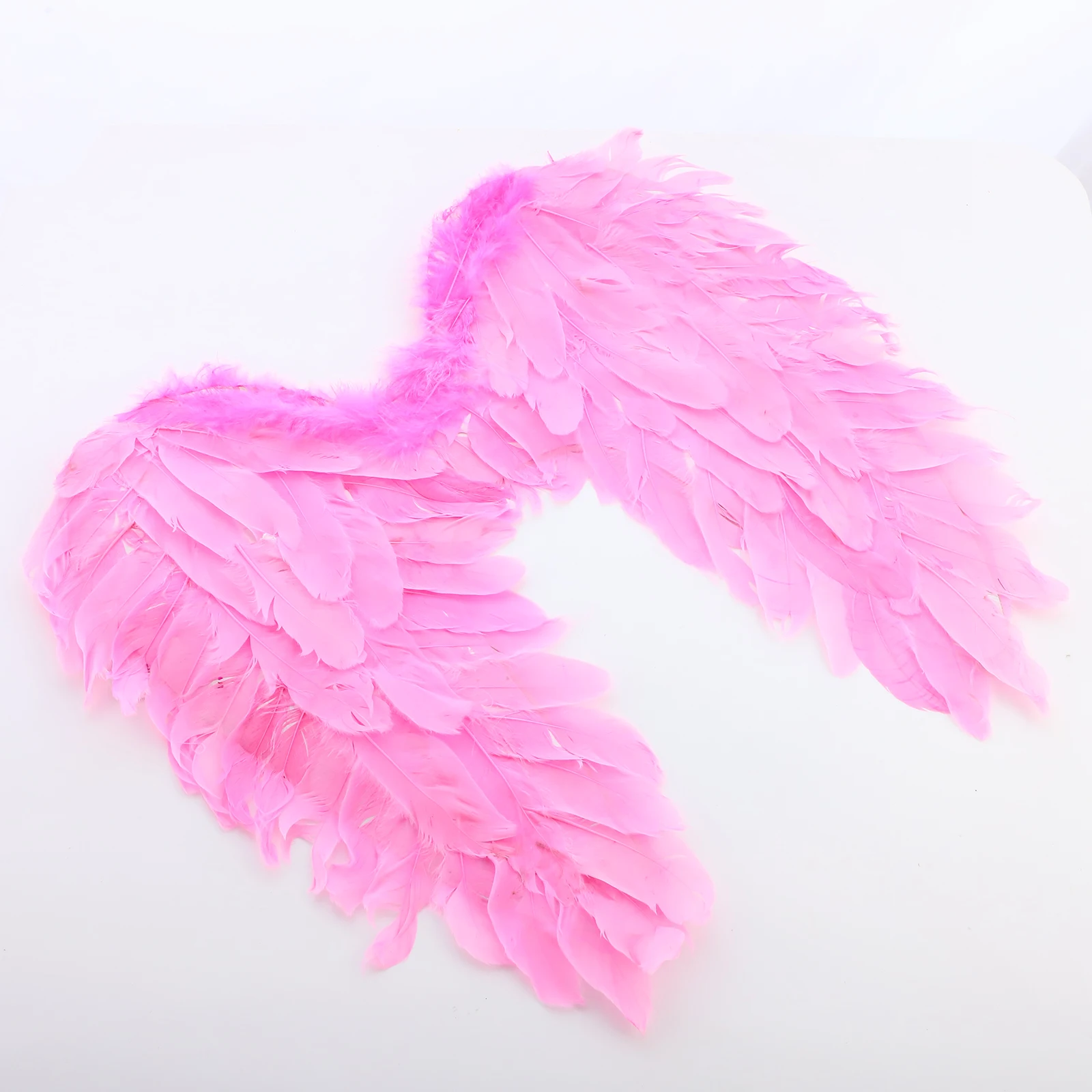 Weiß/Schwarz Kinder Erwachsene Engel Flügel Echte Feder Fee Flügel Dance Party Weihnachten Maskerade Karneval Cosplay Kostüm Zubehör – Detail 19