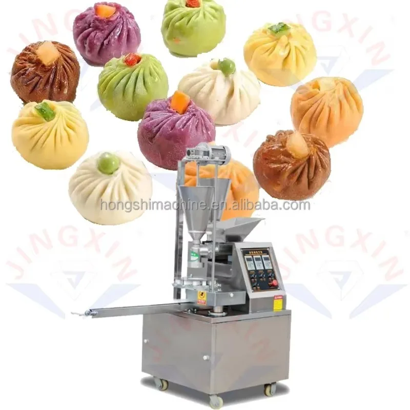 

Good Quality Automatic Momo Dumpling Maker Steam Stuffing Bun Bao Baozi Making Machine