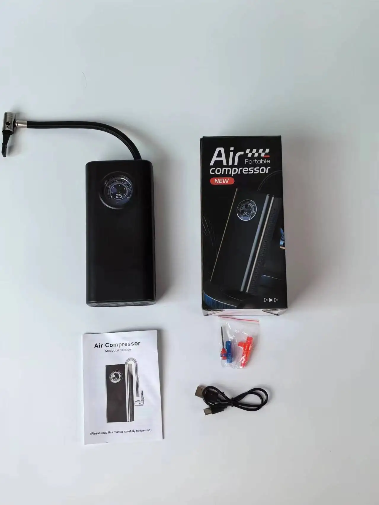 

Мотоцикл 5 В USB надувной портативный воздушный компрессор 3000 мАч воздушный насос для шин мотоциклов электрические шины авто шарик зарядка велосипеда