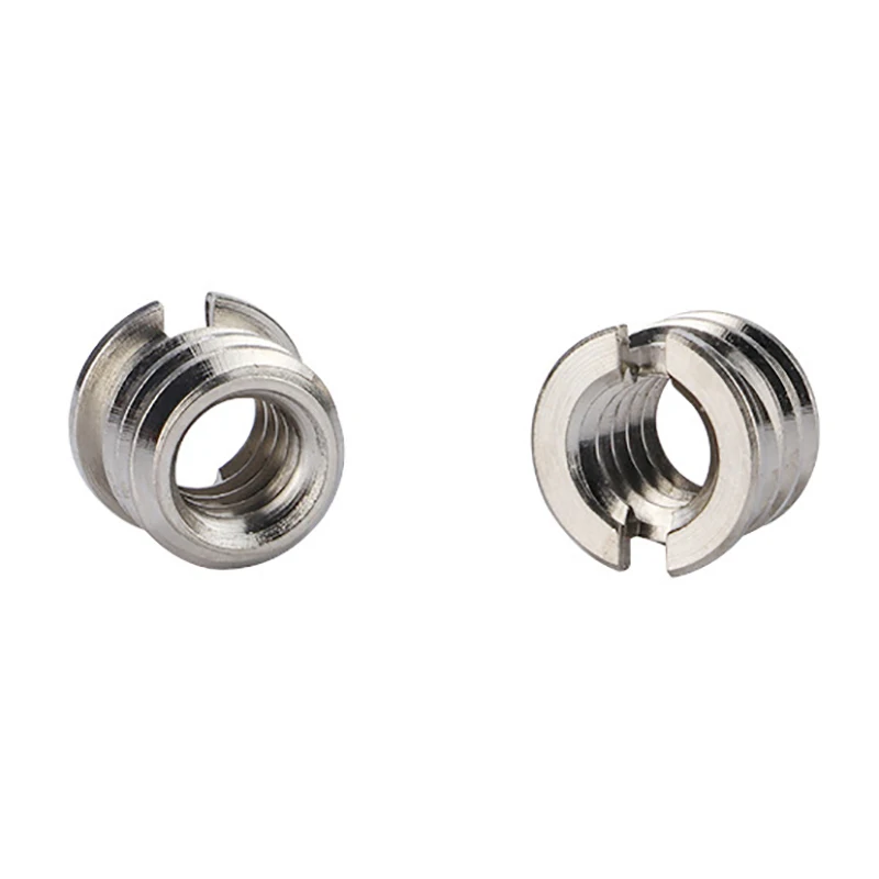 Adaptador de câmera de 1/4" a 3/8" - Parafuso de conversão resistente para suportes de tripé, monopé e esférico