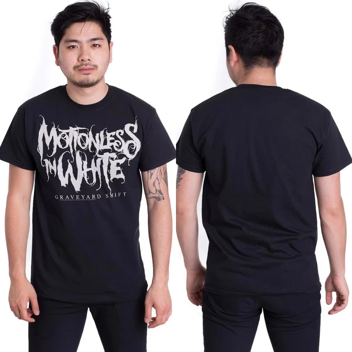2026 New Cool Fit Motionless in White Graphic Cotton T-shirt Unisex Summer Short Sleeve Fashion Brand Tee Luxury C