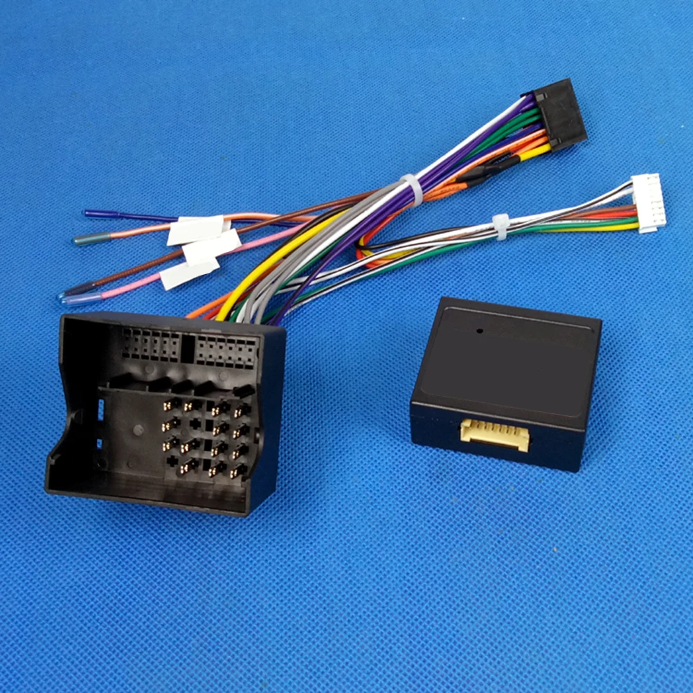 

Адаптер для подключения проводки с декодером CAN Bus 16-контактный для установки Android Auto в автомобильные магнитолы Skoda Octavia MK2 2009-2012