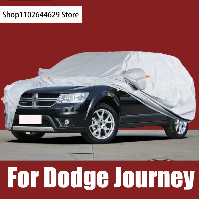 

Car Sunshade Cover Exterior Peotector Outdoor Covers For Dodge Journey 2009-2021 Waterproof Oxford Cloth Anti Uv Accessories