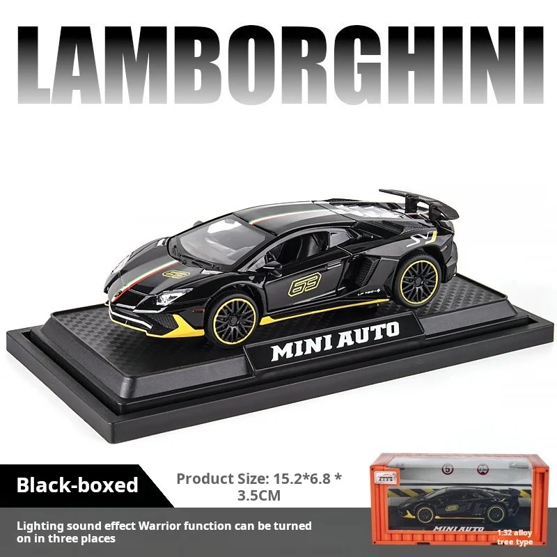 

1/32 Alloy Metal Toy Car Model Toy Vehicles Miniature Car Model With Light Toys For Boys Kids Christmas