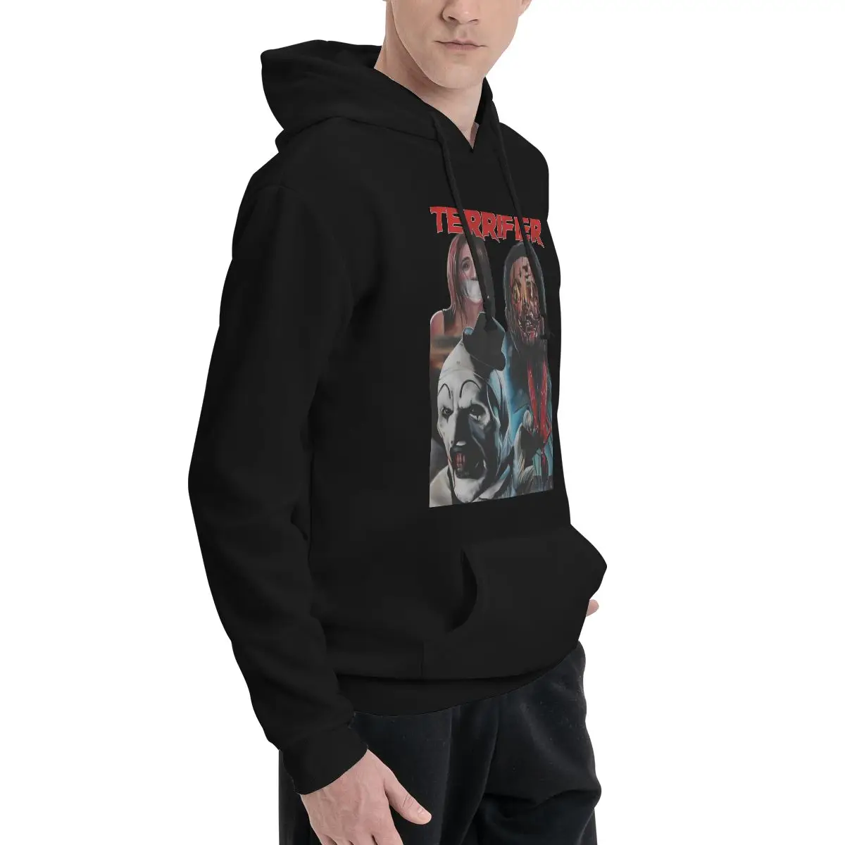 Terrifier Casual Hoodies film Funny Classic Sweatshirts Autumn Long-Sleeve Street Fashion Oversized Hoodie Gift