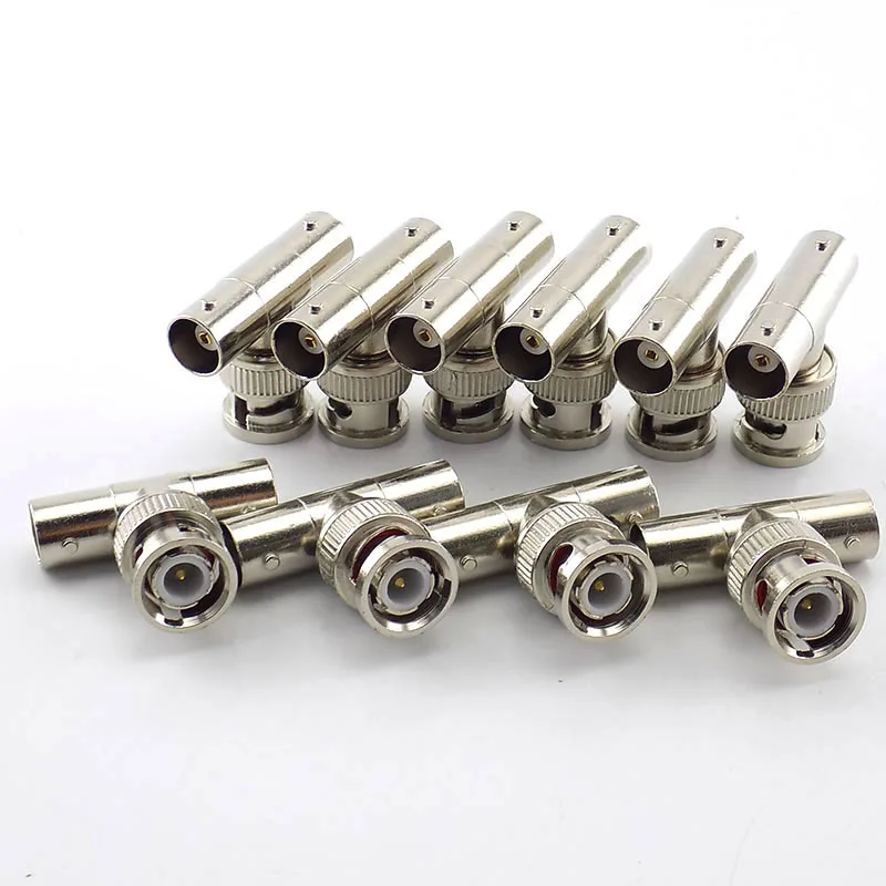 POE Splitter Plug Adapter BNC Connector Male to 2 * Female BNC Coupler POE Splitter Injector Power supply module C6