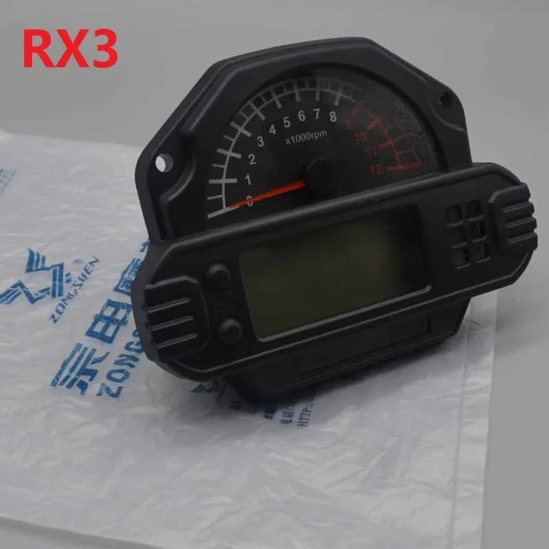 for Zongshen ZS250GY-3 RX3 250GY Motorcycle Speedometer Odometer LED Tachometer Gauges Cluster Speed Sensor Free Shipping