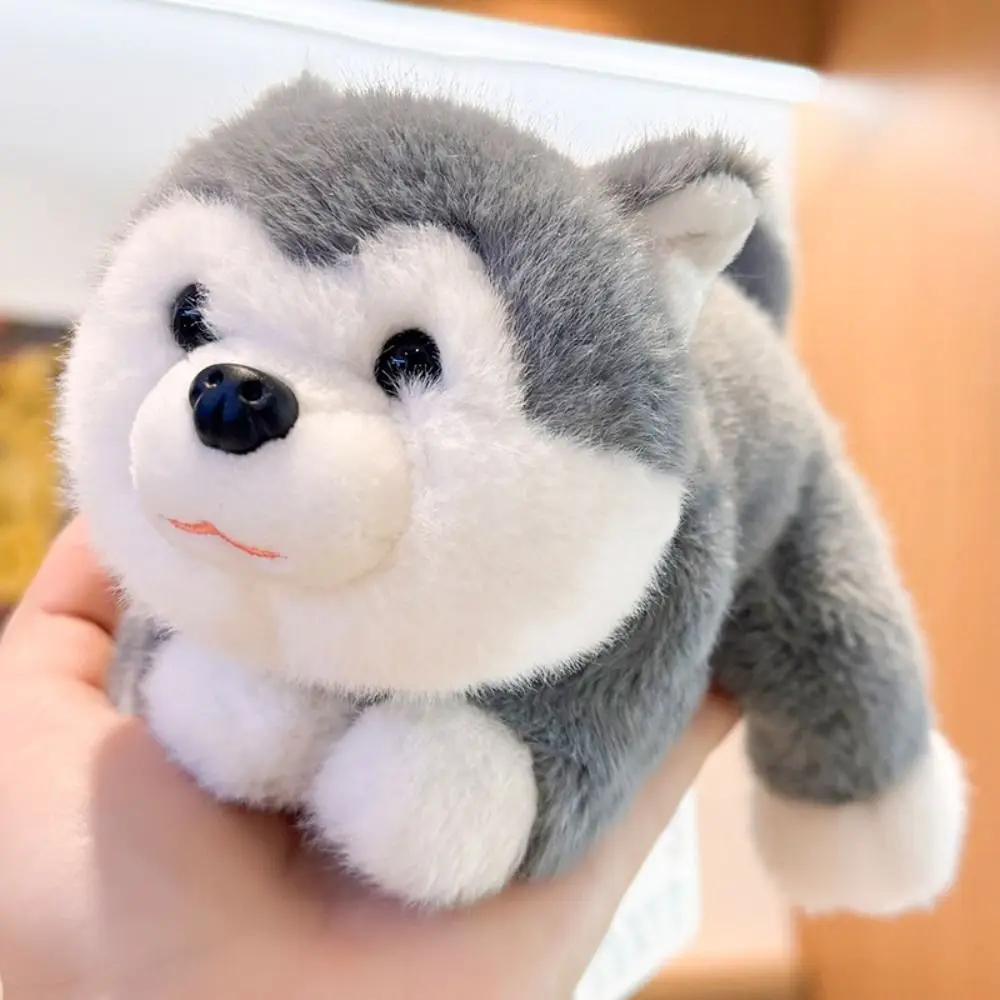 

Lovely Sloth Husky Plush Lying Animal Pig Panda Soft Pillow Raccoon Bear Plush Cartoon 18cm Stuffed Animal Doll Christmas Gift