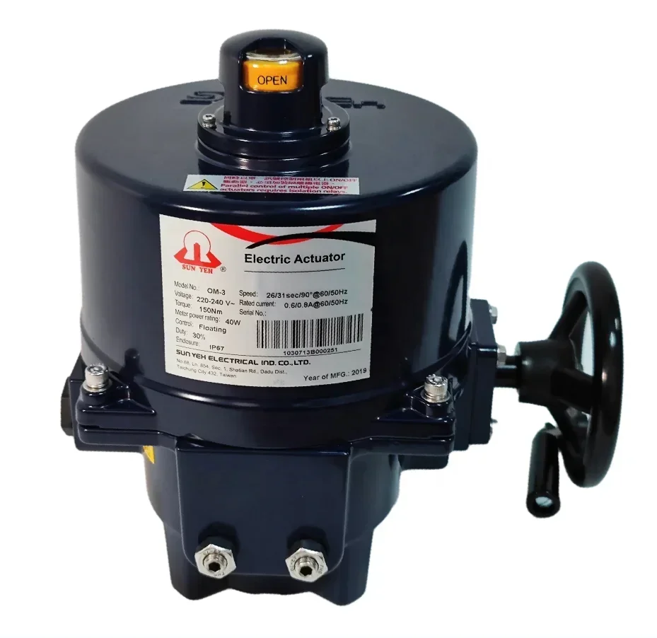 

SUN YEH OM-3 Electric Actuator