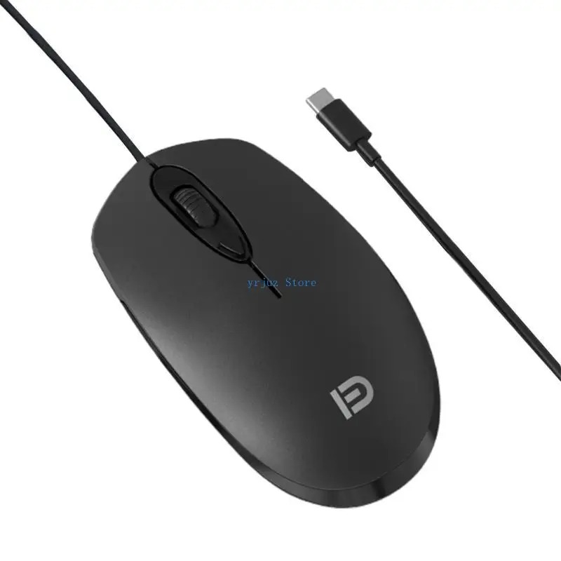 

583D USB Type C Оптические игровые мыши 1000 дюйм для ноутбуков мобильные таблетки длительный