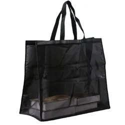 Mesh Shopping Bag Hot Sale Large Capacity Nylon Tote Beach Bag Outdoor