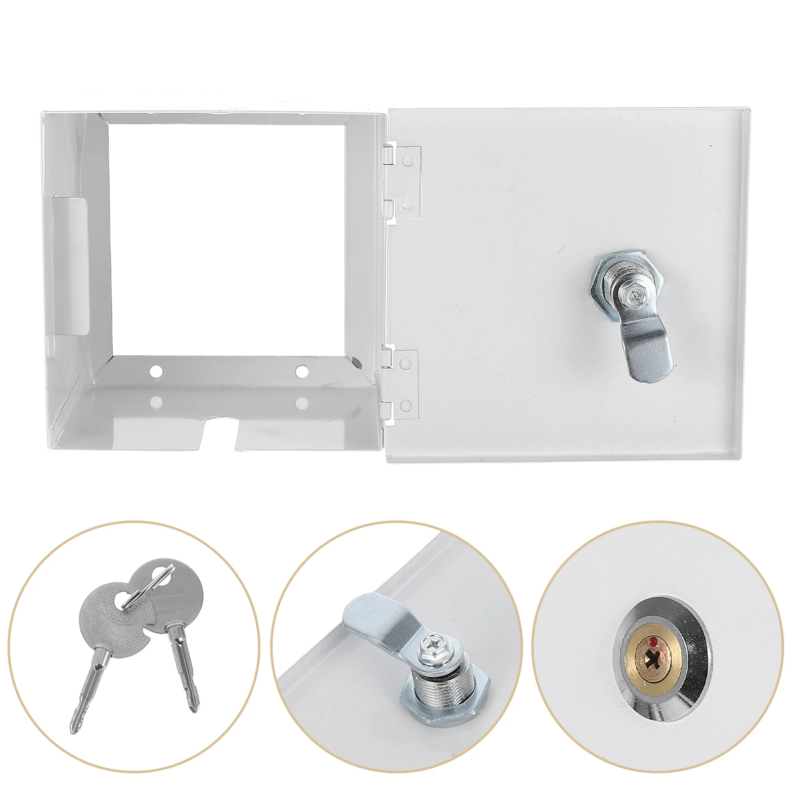 

Concealed Socket Box Electric Vehicle Charging Protector Outlet Case Receptacle with Lock