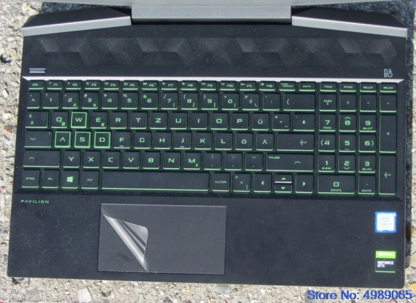 for Hp Pavilion Gaming 15 15-ef 15-ec series 15-ef1041nr 15-ec1010dx  Matte Touchpad film Sticker Trackpad Protector TOUCH PAD