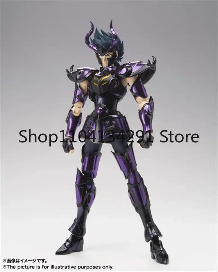 

Original Bandai Saint Cloth Myth EX Dark Warrior Capricorn Shura Dark Gold Saint Toy Model Collectible