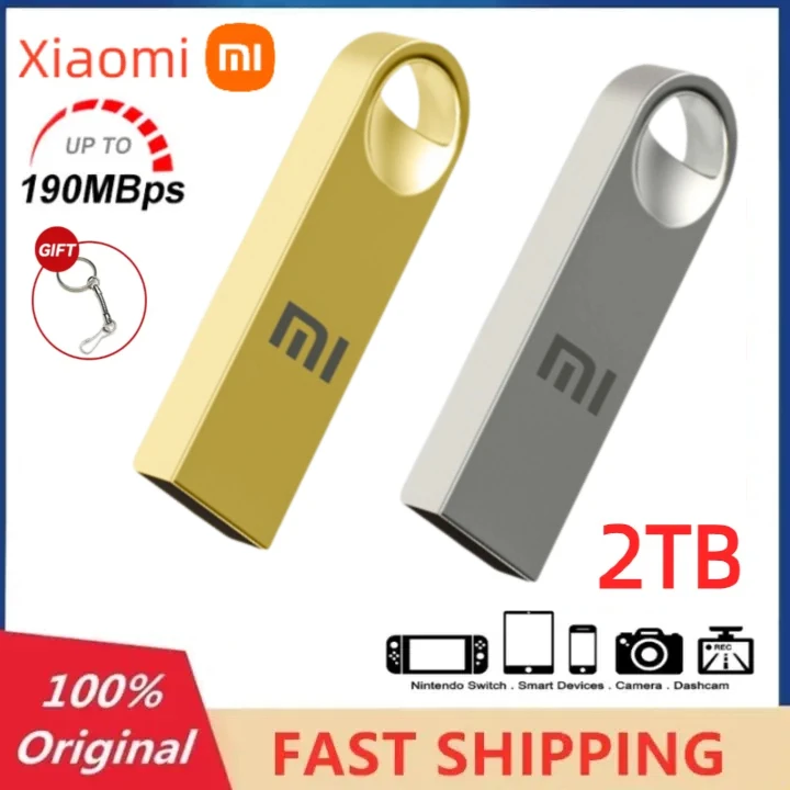 

Xiaomi 2TB Pen Drive U Disk 3.0 Flash Drives High Speed Transfer 1TB Type-c Interface 512GB Usb Portable Usb Memory For Phones