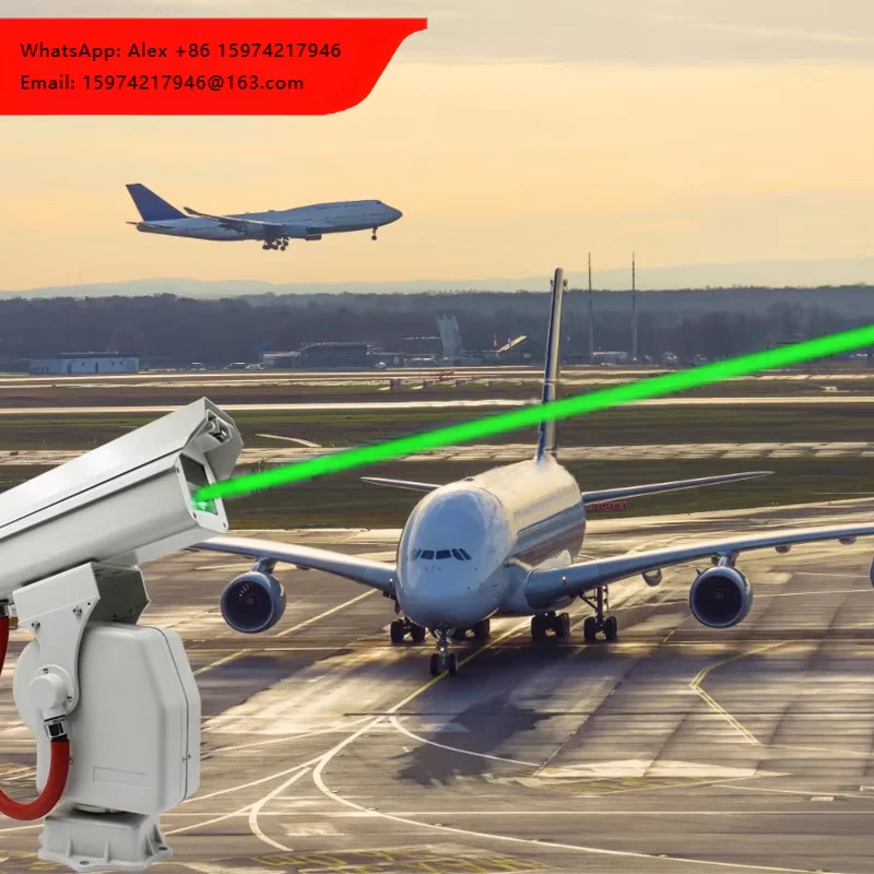 HIGH PRECISION Smart Bird Repeller Laser Device 2W Strong Power Suitable For Airport Electric Substation Farmland Photovoltaic