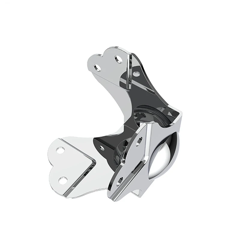 ตัวป้องกันมุมกล่องโลหะทรงกลมขนาดใหญ่ ป้องกันการชน สำหรับกล่องไม้ กล่องอะไหล่เครื่องบิน  ทำจากเหล็กฉาก