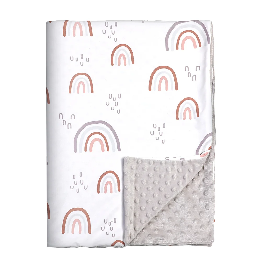 Dots Blanket for Infant Crib Toddler Blankets Comfort Newborn