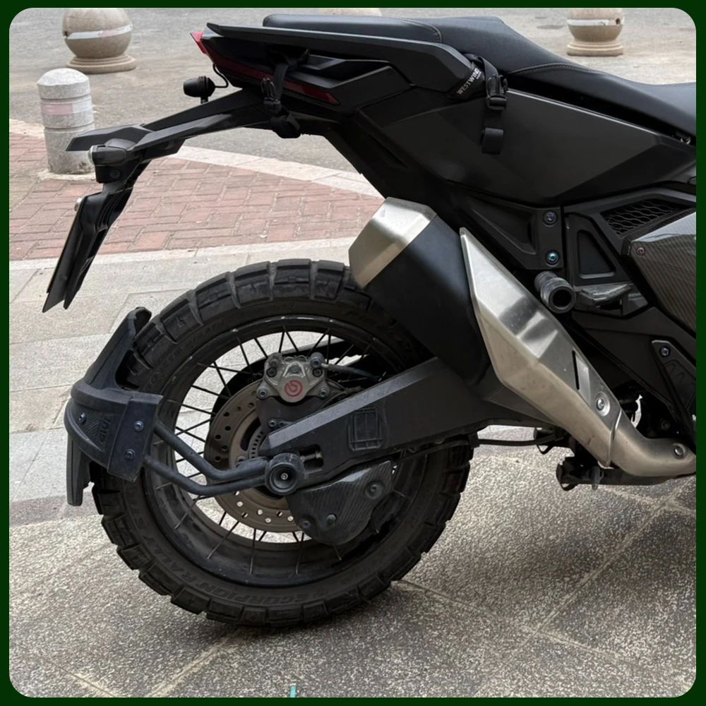لهوندا XADV 750 X-ADV 750 XADV750 X-ADV750 2017-2025 دراجة نارية درابزين الغطاء الخلفي الخلفي قطعة من نسيج سبلاش الحرس حامي #2