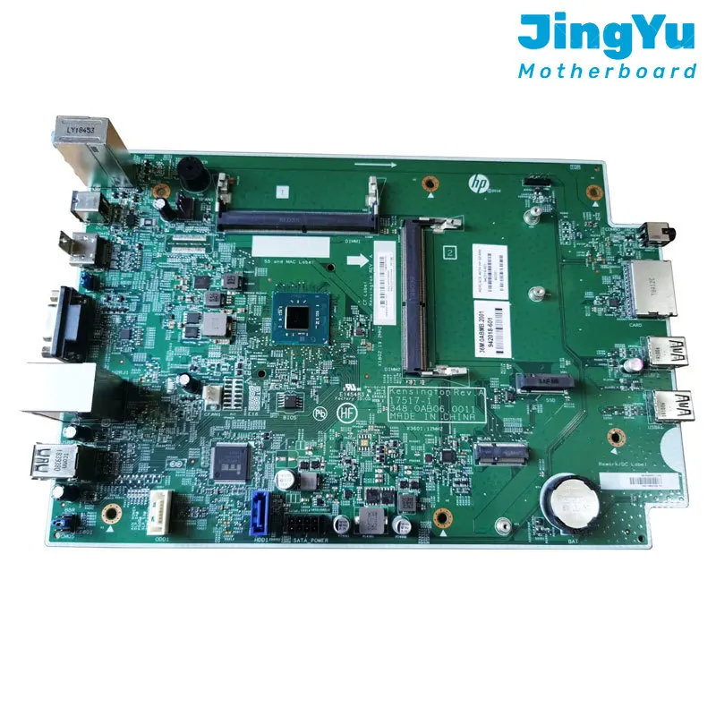 For HP Pavillion 590 Desktop Motherboard 17517-1 942018-601 Mainboard with Intel CPU J4005 J5005  DDR4