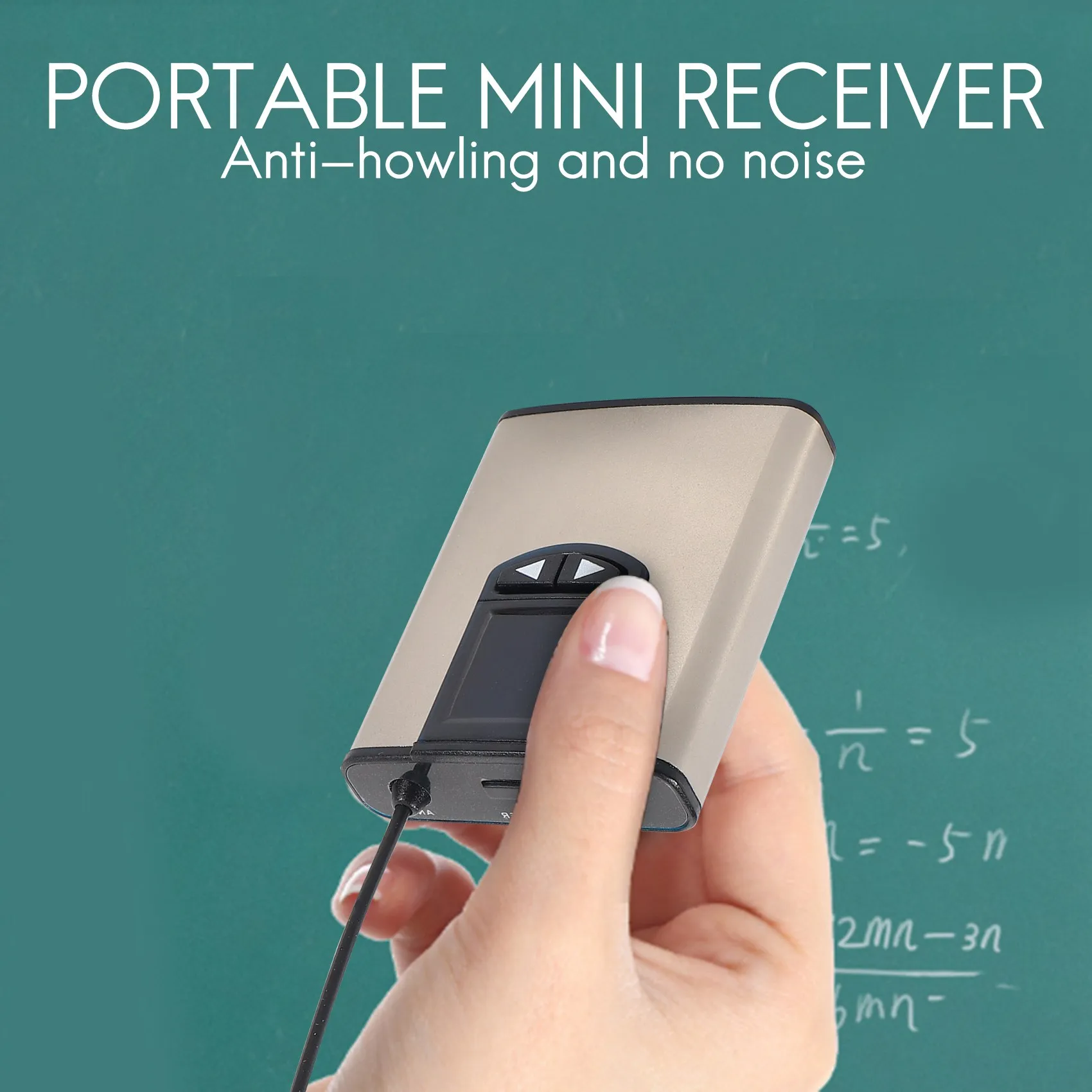 UHF Portable Wireless Headset/ Lavalier Lapel Microphone with Bodypack Transmitter and Receiver 1/4 Inch Output, for Live Perfor