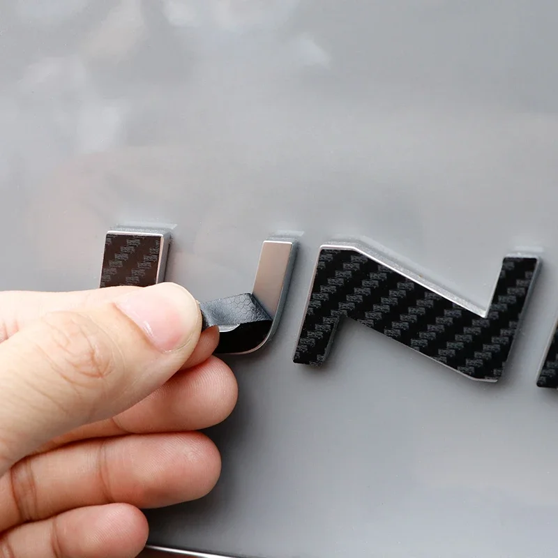 For Changan Univ Tailgate Car Logo Sticker Modified For UNI-V Letter Label Special Label Color Change Personalized Sticker Tools
