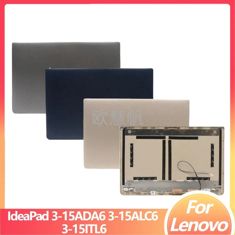 M New Repair Accessories for Lenovo IdeaPad 3-15ADA6 3-15ALC6 3-15ITL6 Laptop LCD Back Cover Rear Lid 15.6