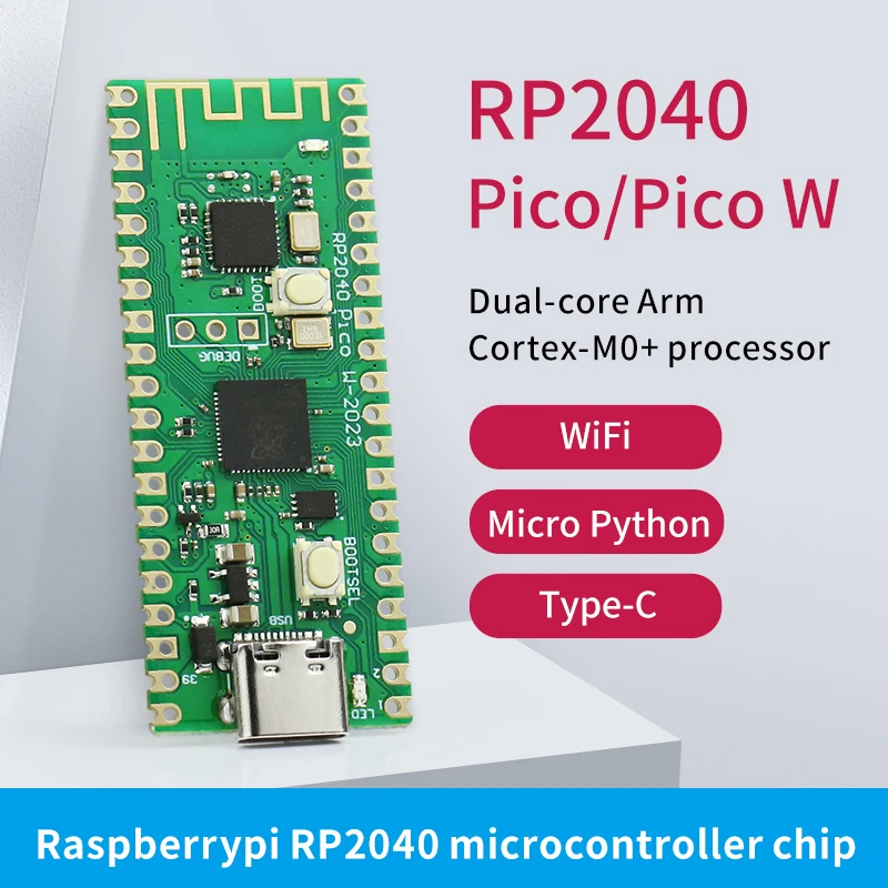 

RP2040 pico raspberry pi development board raspberry pi w dual-core chip