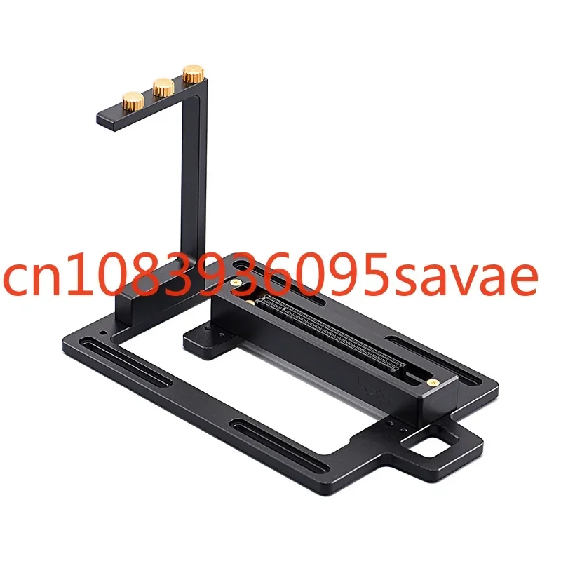 Vertical 90 degree mounting bracket for graphics card, PCIE4.0 extended line full speed vertical mounting bracket kit