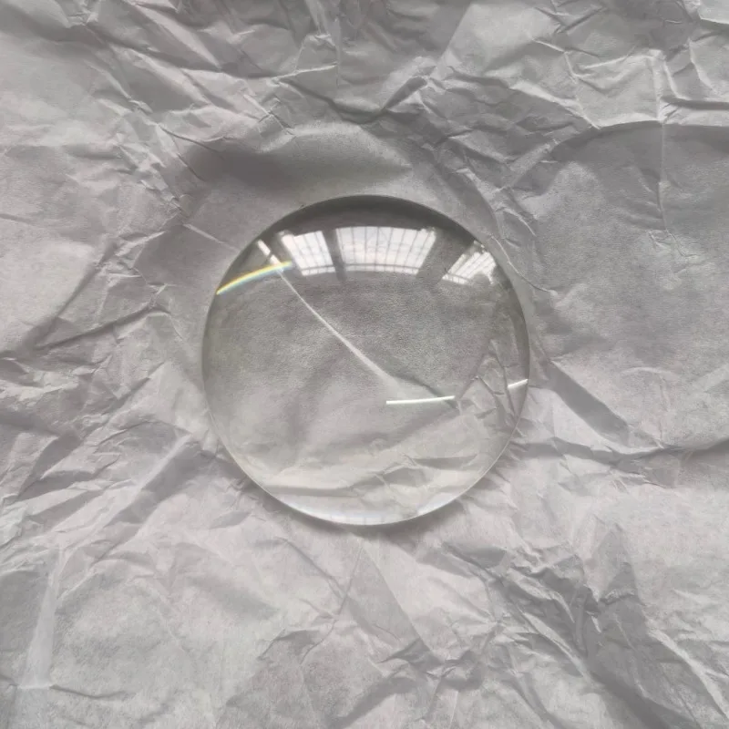

1PC 50mm ZF2 Optical Glass Focal Length 80mm Plano Convex Lens Infrared Antireflection Coating Lenses Imaging Projector Camera