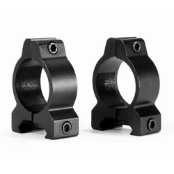 Marcool 2Pcs Hunting Rifle Scope Mounts Ring for Dia 25.4mm Scope 20mm Weaver Picatinny Rail Tactical Mount