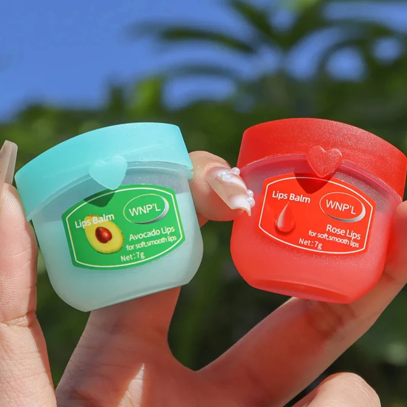 4/6/8pcs Fruit Series Lip Balm Set Set Moisturizing Refreshing Non-sticky Anti-cracked Lip Mask Vaseline For Lips Makeup