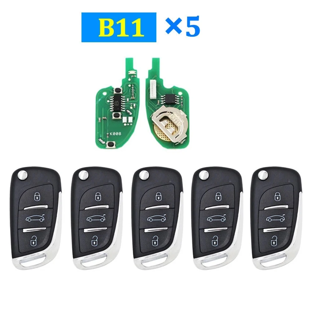 

5Pcs/Lot B11-3 3 Button KEYDIY Universal Remotes Control Car Key KD-B-Series for KD900 URG200+ KD-X2 Mini