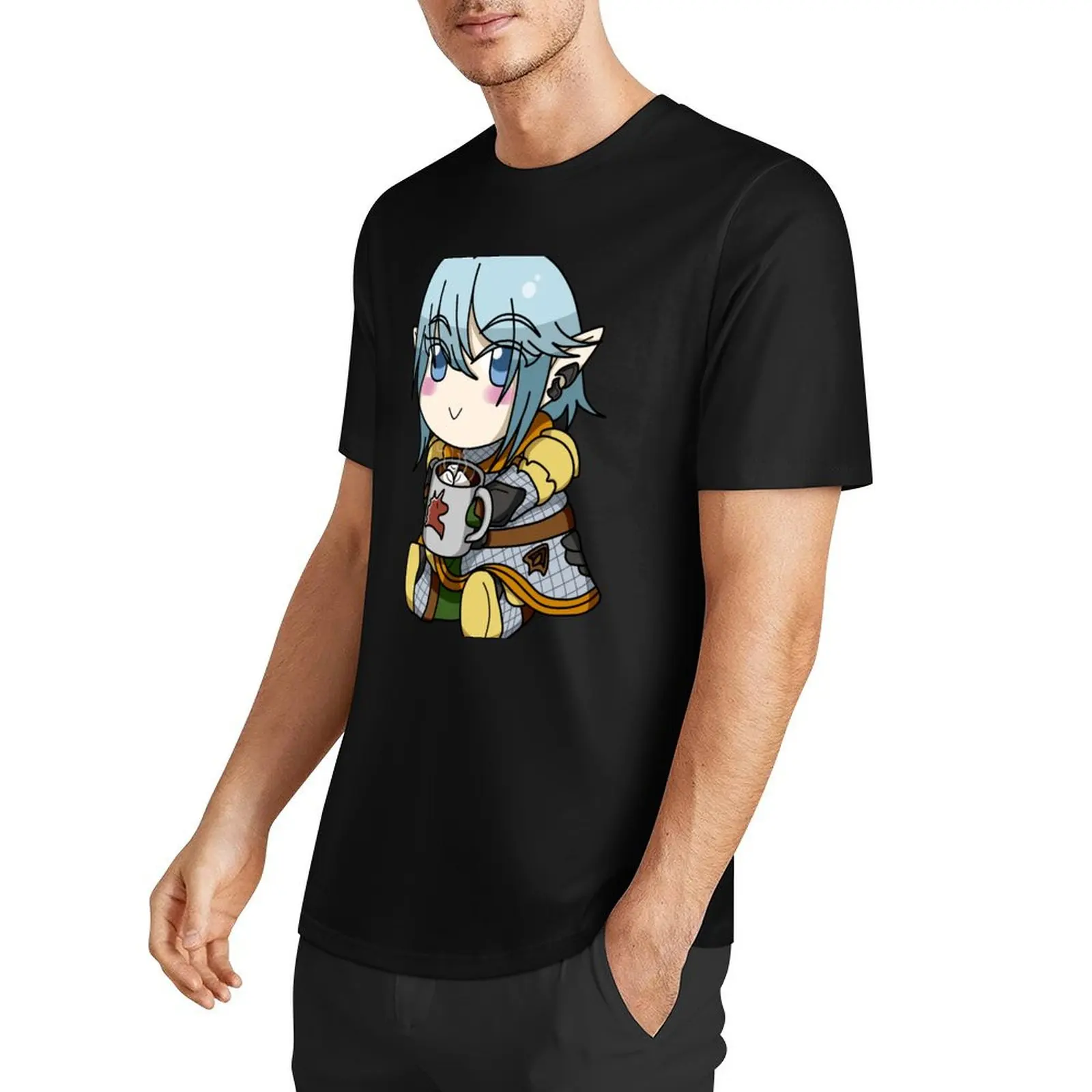 Bitty Haurchefant T-Shirt plus sizes sweat shirts graphic vintage anime shirt men tshirt