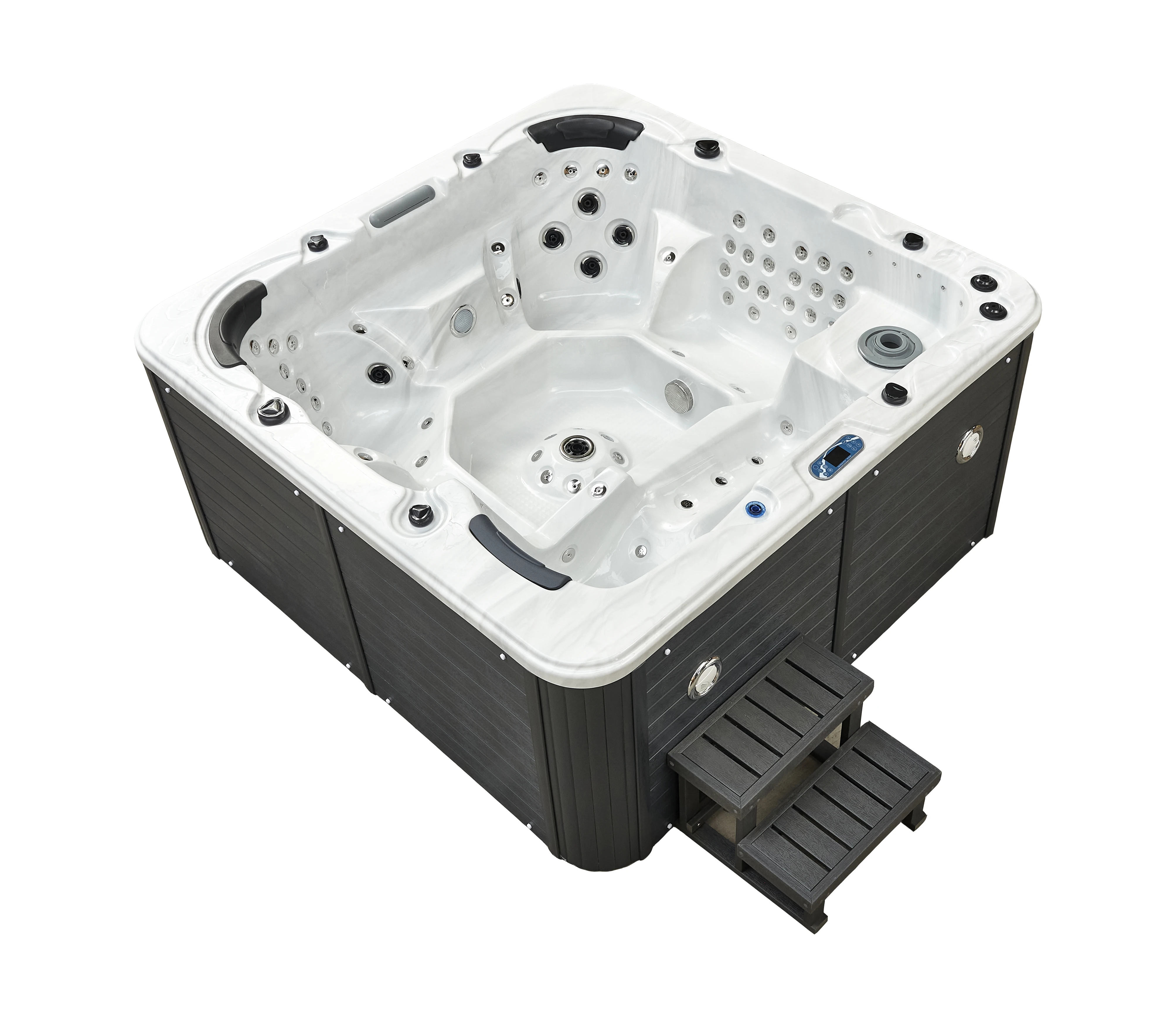 Europe Balboa Control Swim Pool Outdoor Spa Hot Tub With er Function